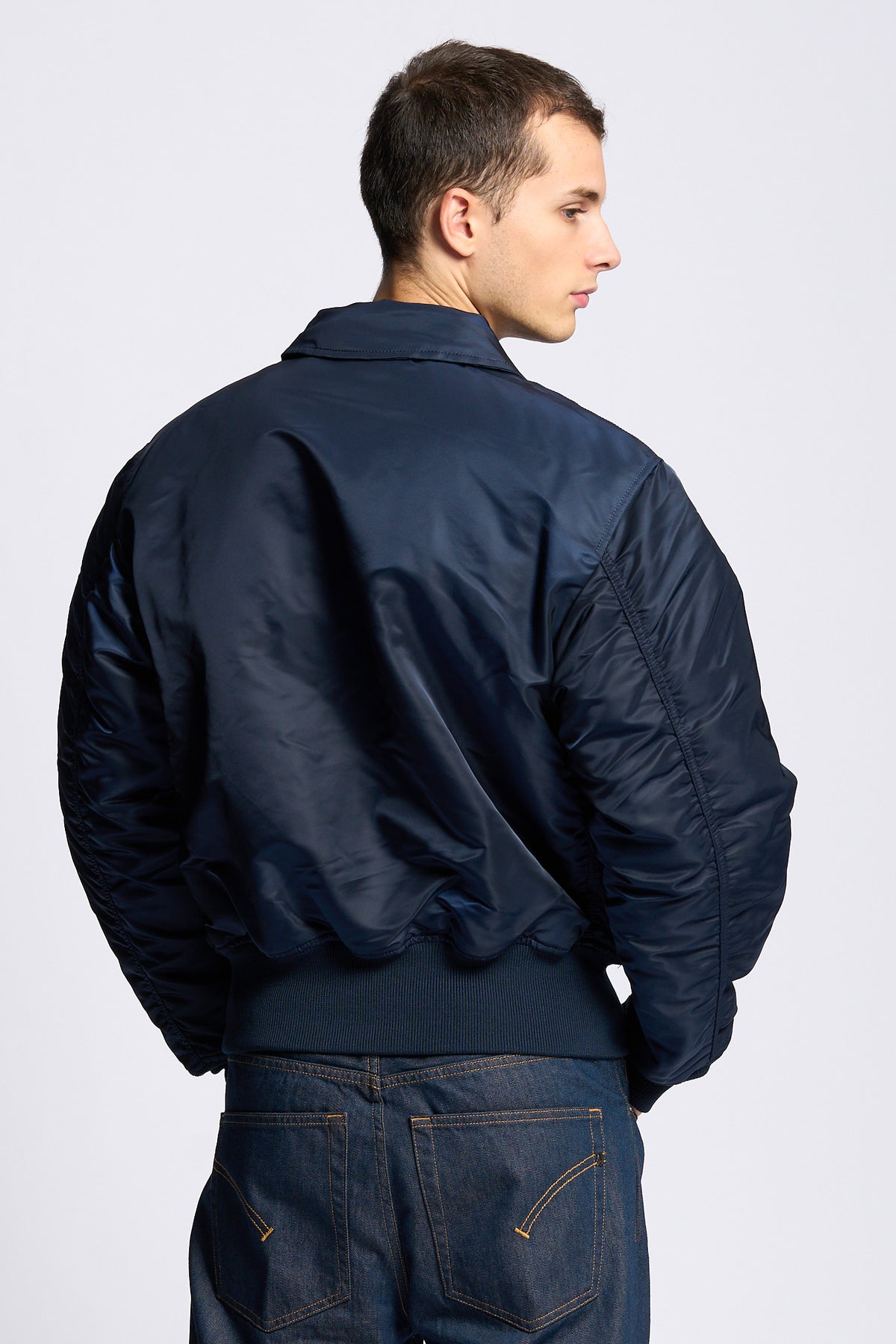 Alpha industries Giubbino Bomber CWU-45 Blu Uomo-4
