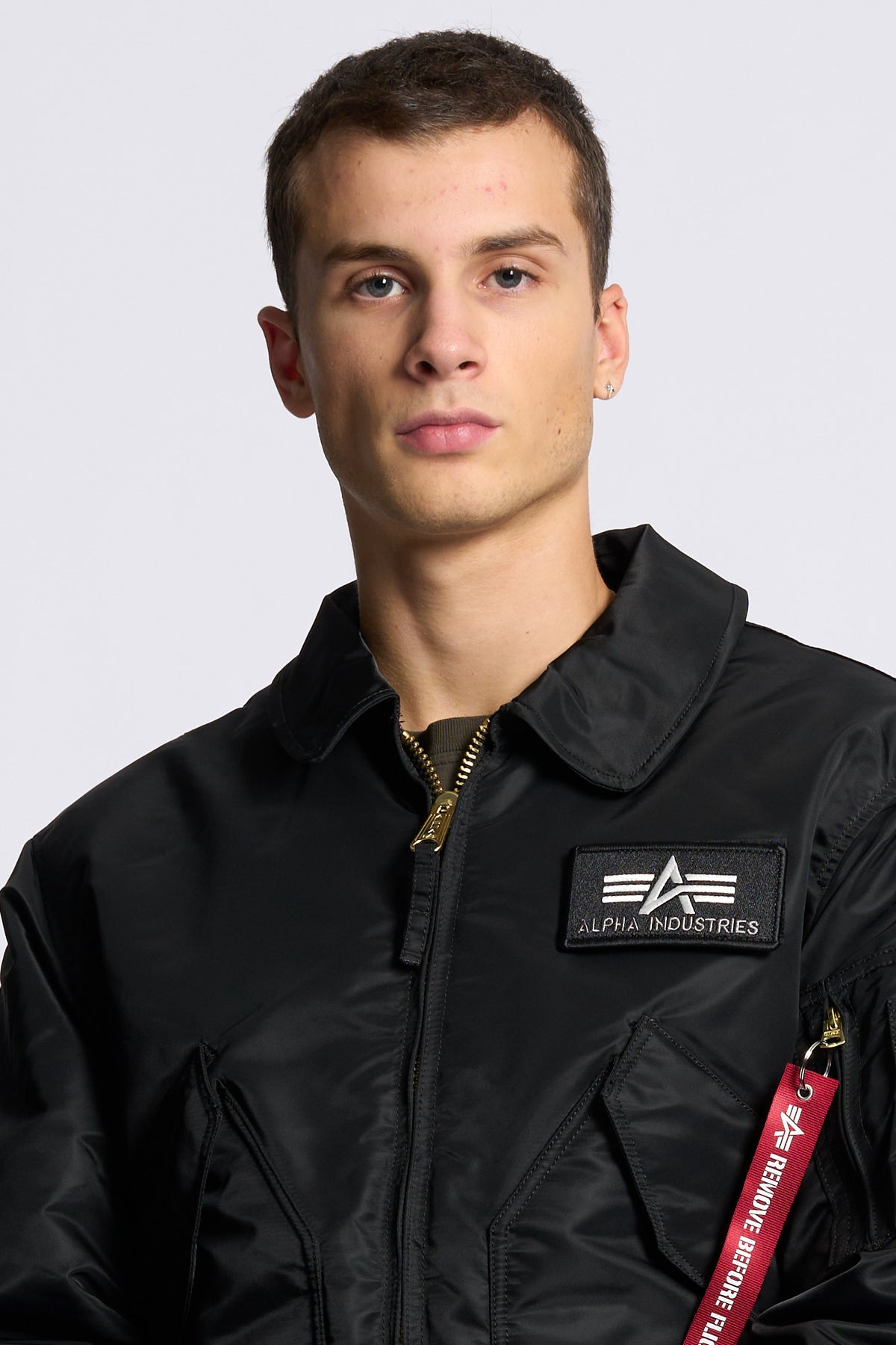 Alpha industries Giubbino Bomber CWU-45 Nero Uomo-6