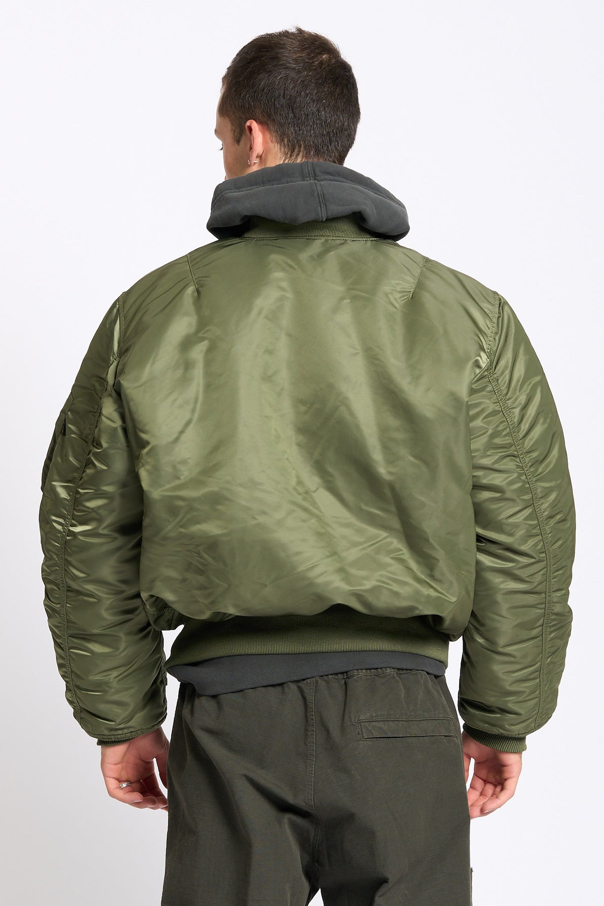 Alpha industries Giubbino Bomber Heritage MA-1 Verde Uomo-6