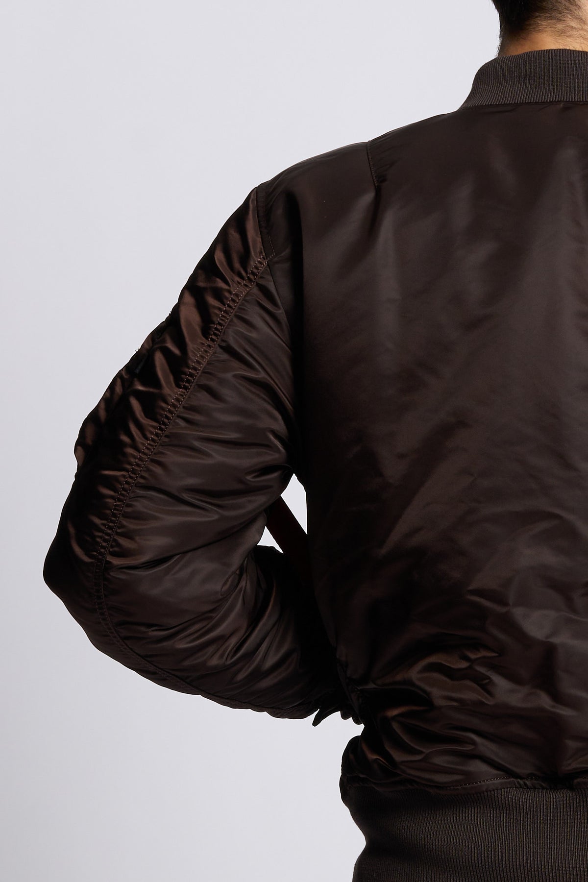 Alpha industries Giubbino Bomber MA-1 Heritage Marrone Uomo-8