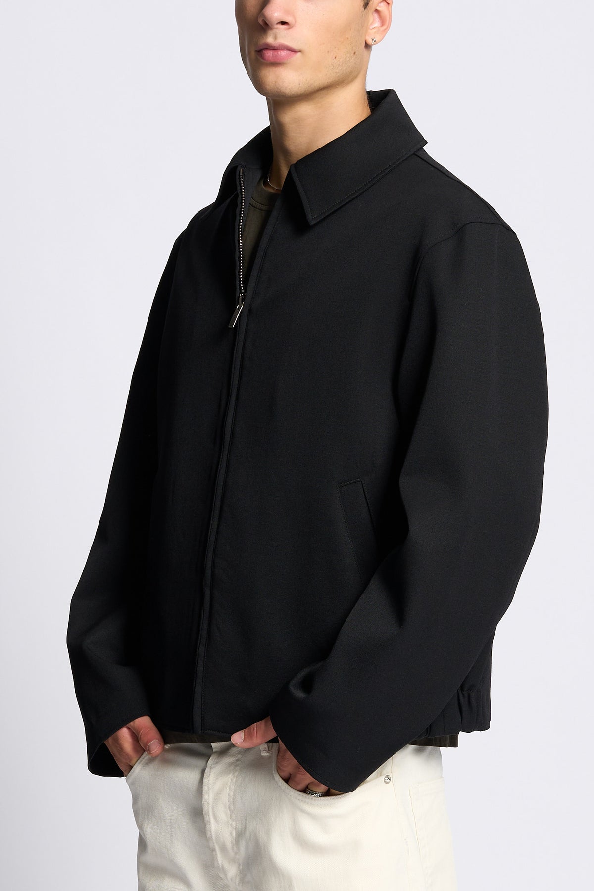 Archivium Giubbino Zip Blu Uomo-6