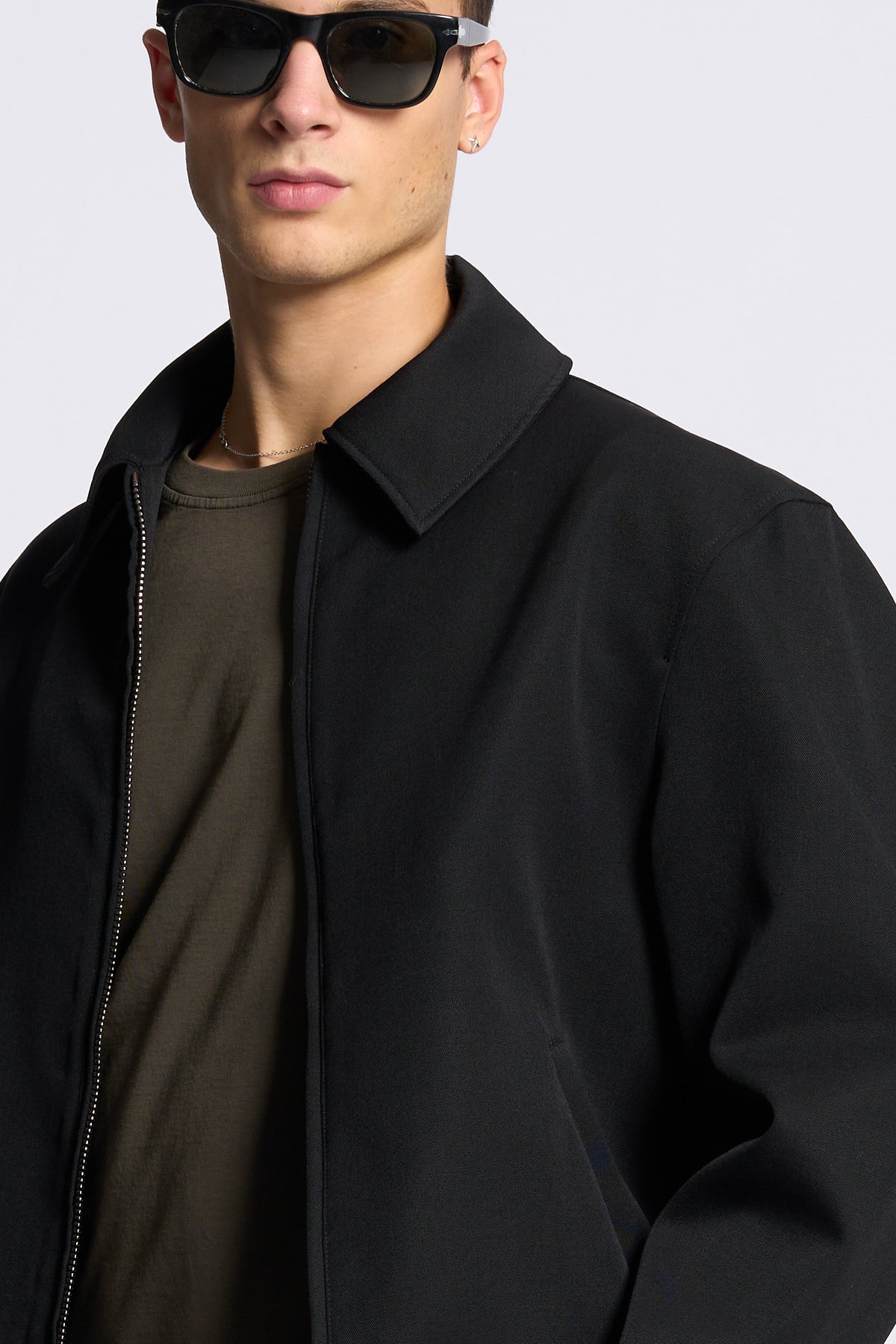 Archivium Giubbino Zip Blu Uomo-8