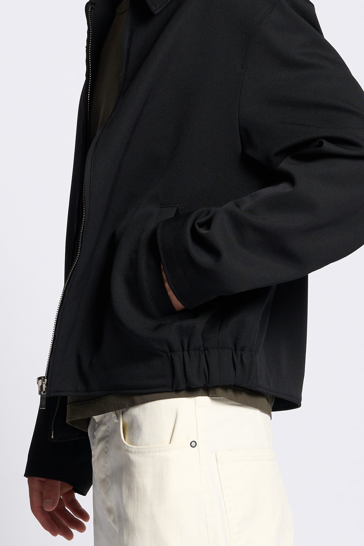 Archivium Giubbino Zip Blu Uomo-3