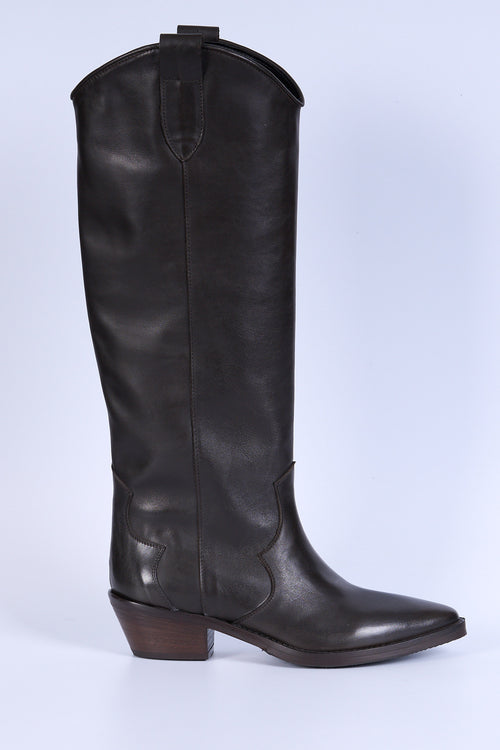 Ardito Stivale Texano Testa di moro Donna