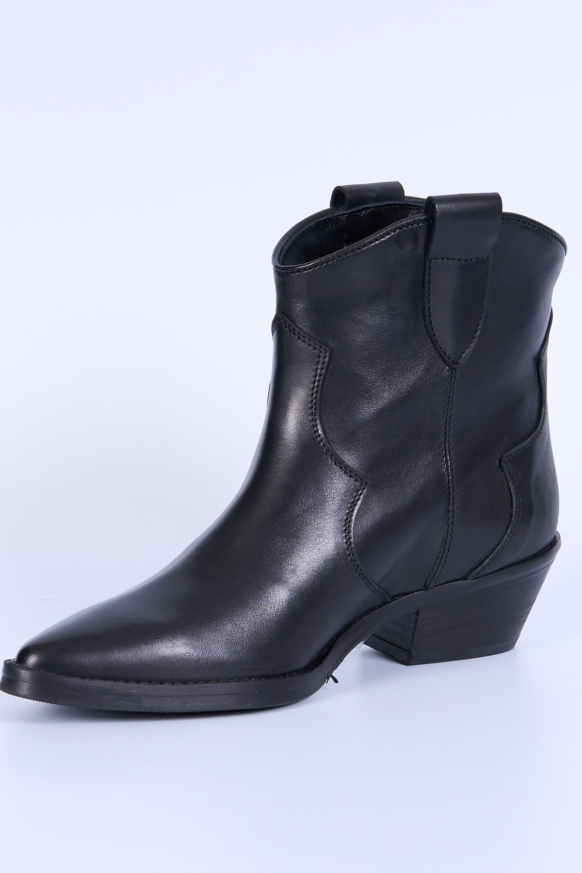 Ardito Stivaletto Texano Nero Donna-4