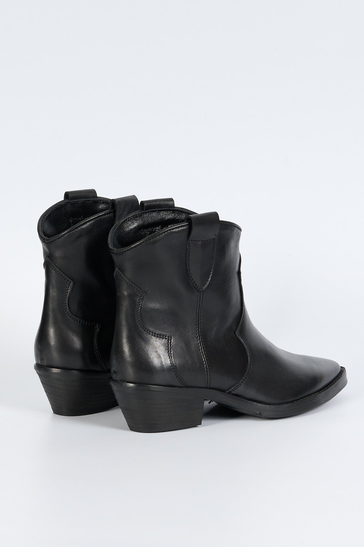 Ardito Stivaletto Texano Nero Donna-3