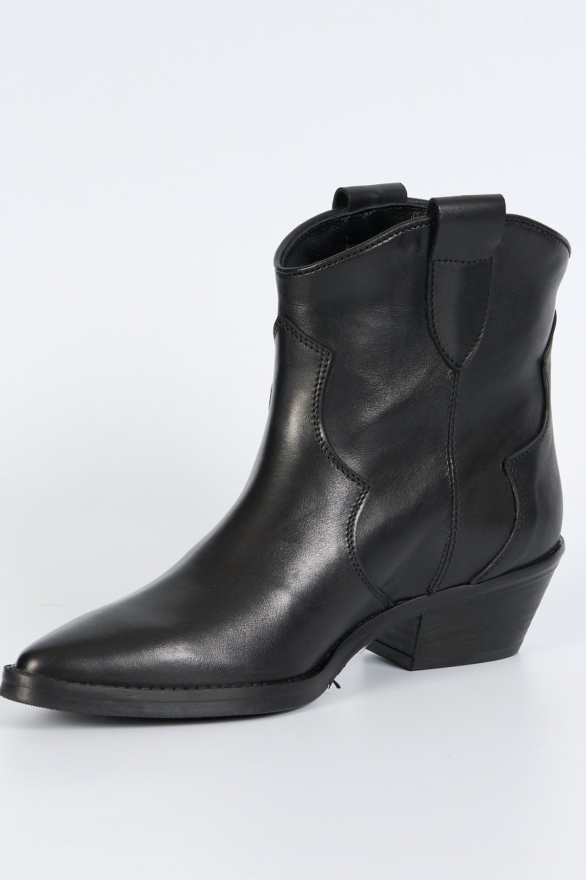 Ardito Stivaletto Texano Nero Donna-4