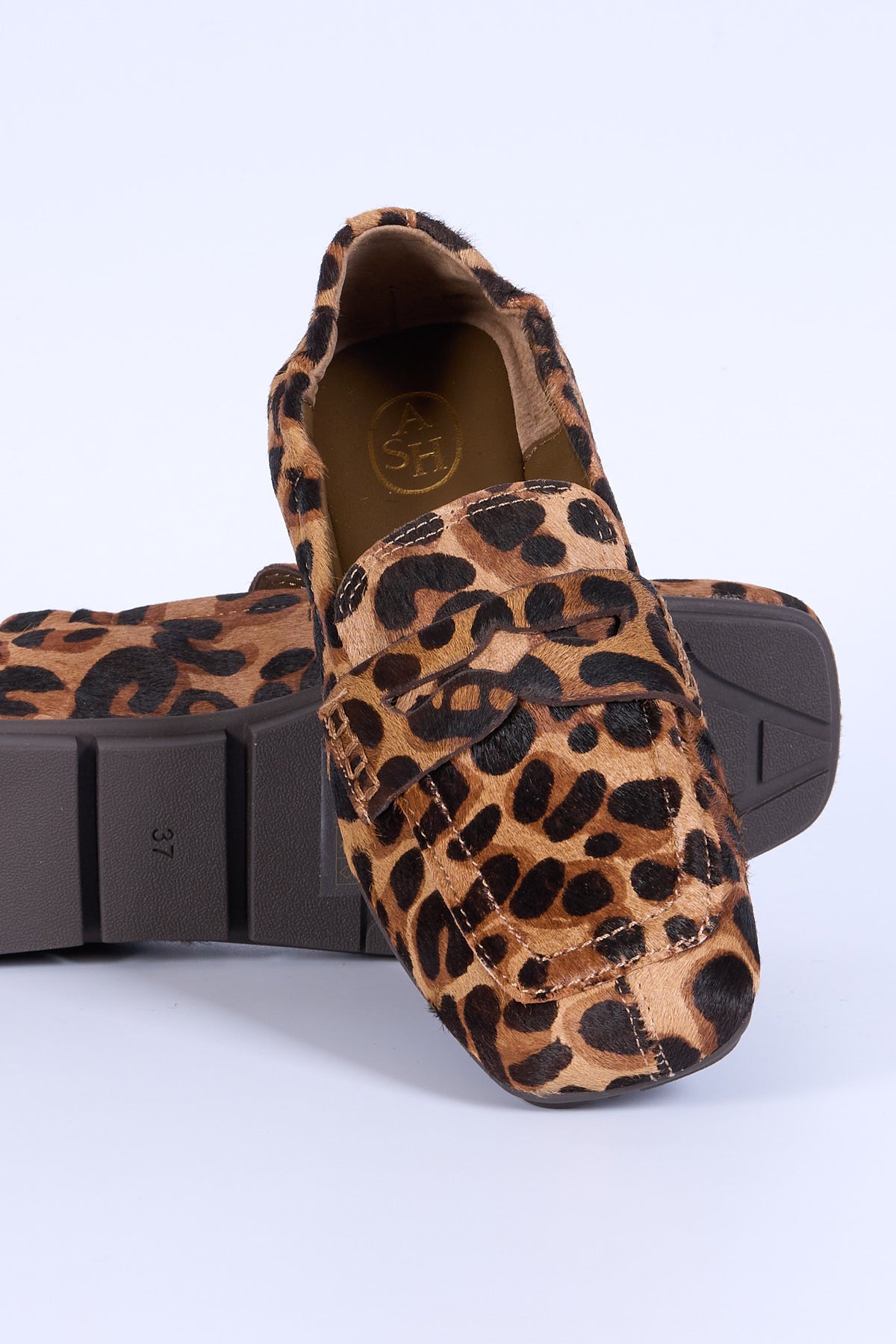 Ash Mocassino Cavallino Leopardo Donna-6