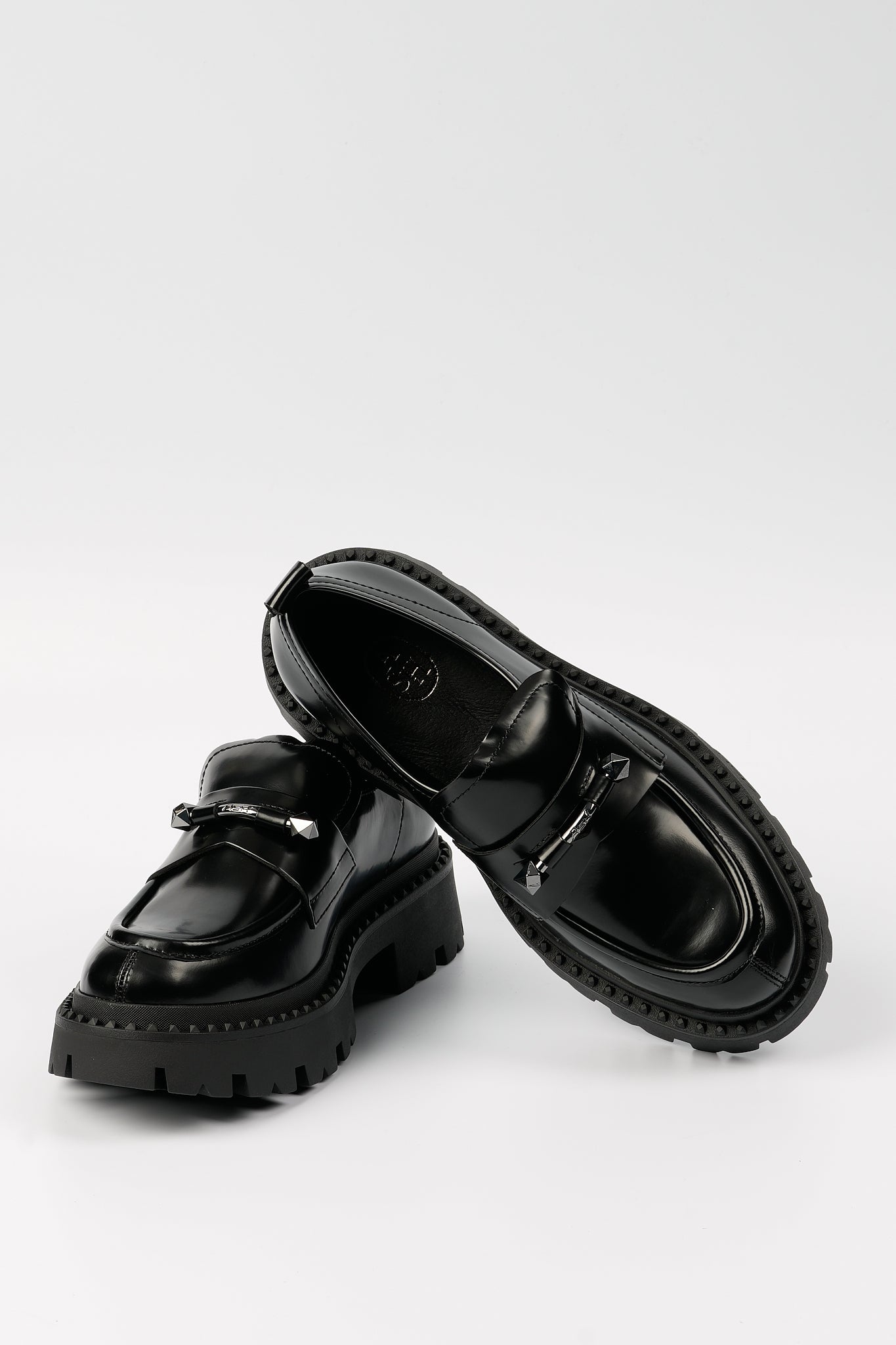 Ash Mocassino Genial Jack Nero Donna-6