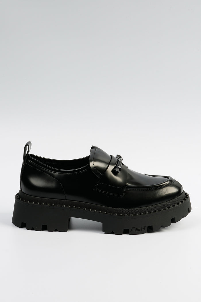 Ash Mocassino Genial Jack Nero Donna