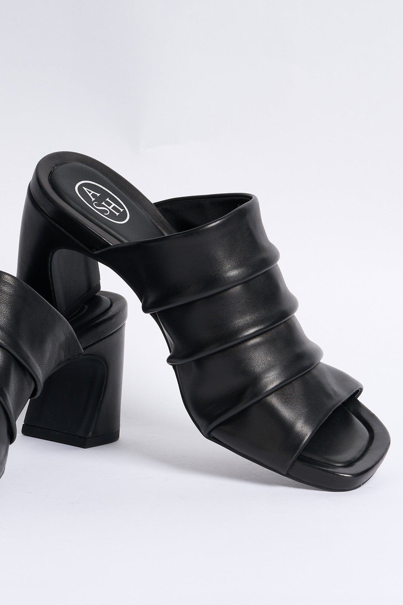Ash Sabot EVA con Tacco Nero Donna-6