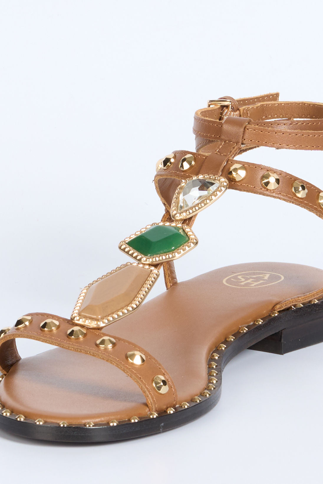 Ash Sandalo Penny Pietre Cannella Donna-7