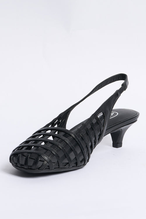 Ash Slingback ENJI Nero Donna-2
