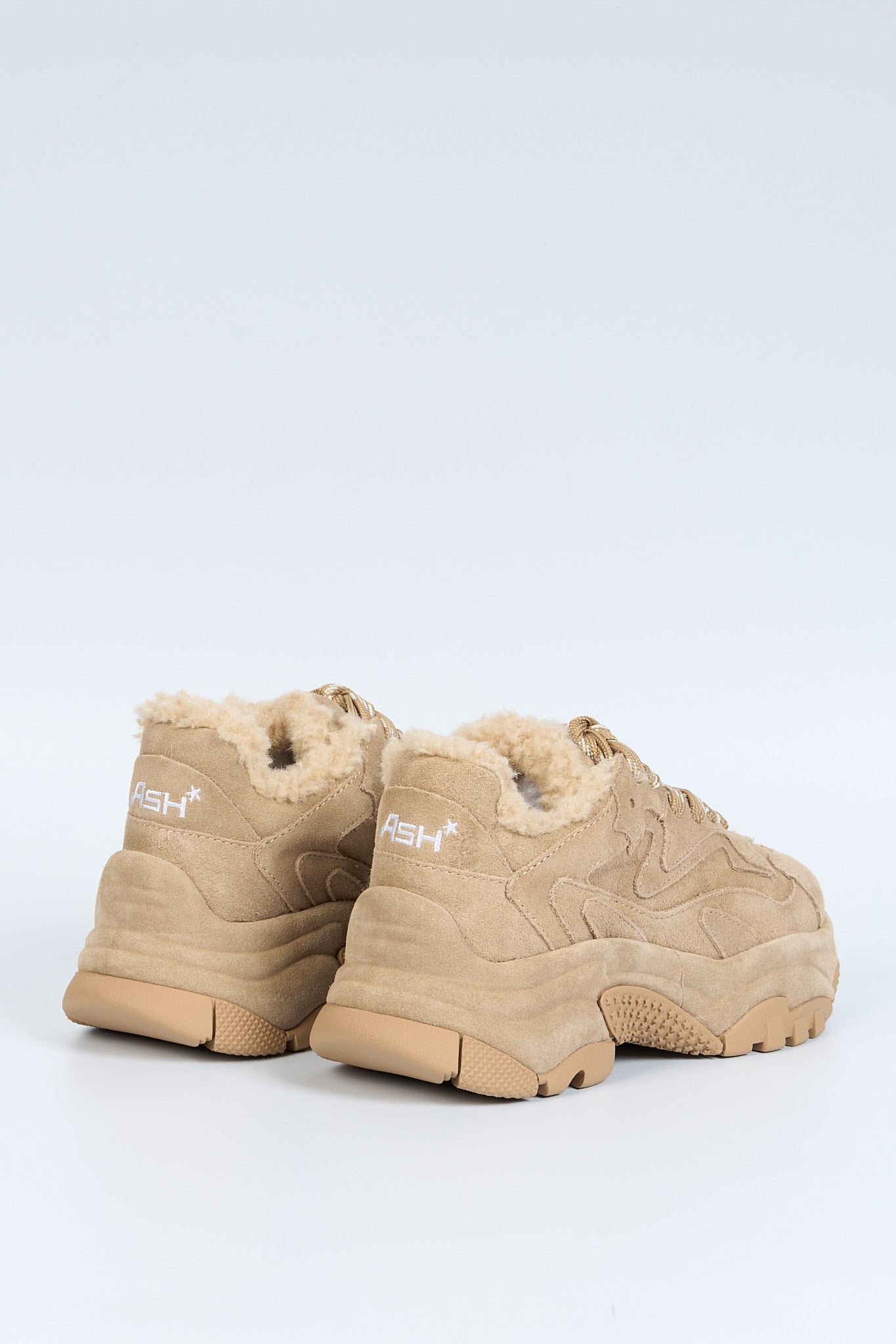 Ash Sneaker Addict Pelo Nocciola Donna-4