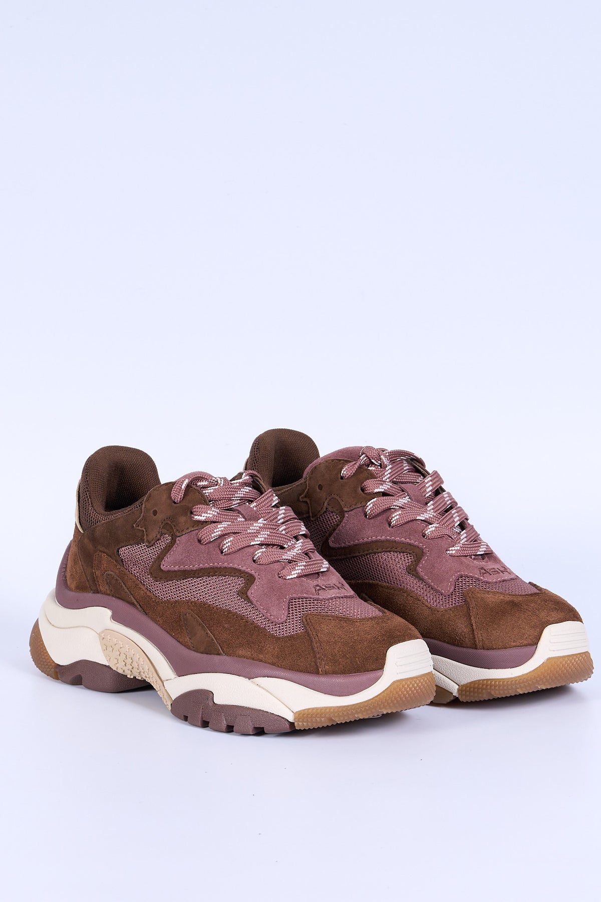 Ash Sneakers  Marrone/rosa Donna-3