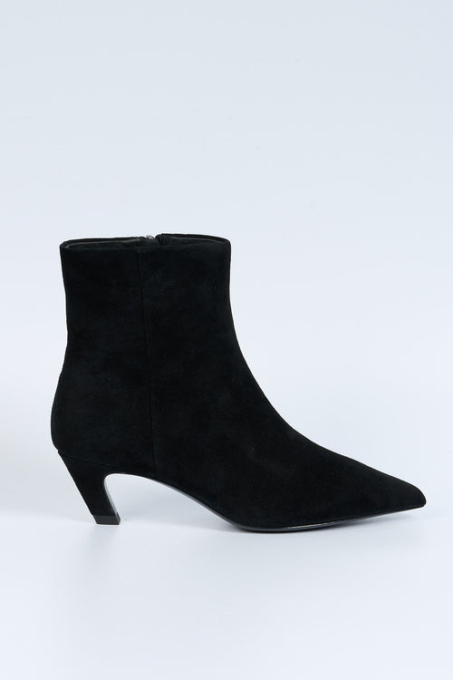 Ash Stivaletto Tacco Nero Donna