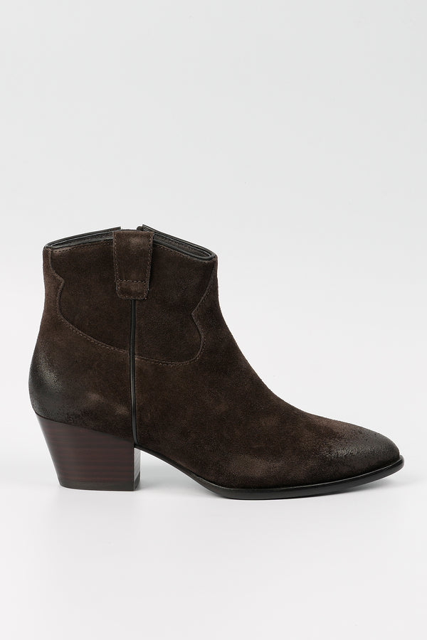 Ash Women's Brown Texan Ankle Boot
