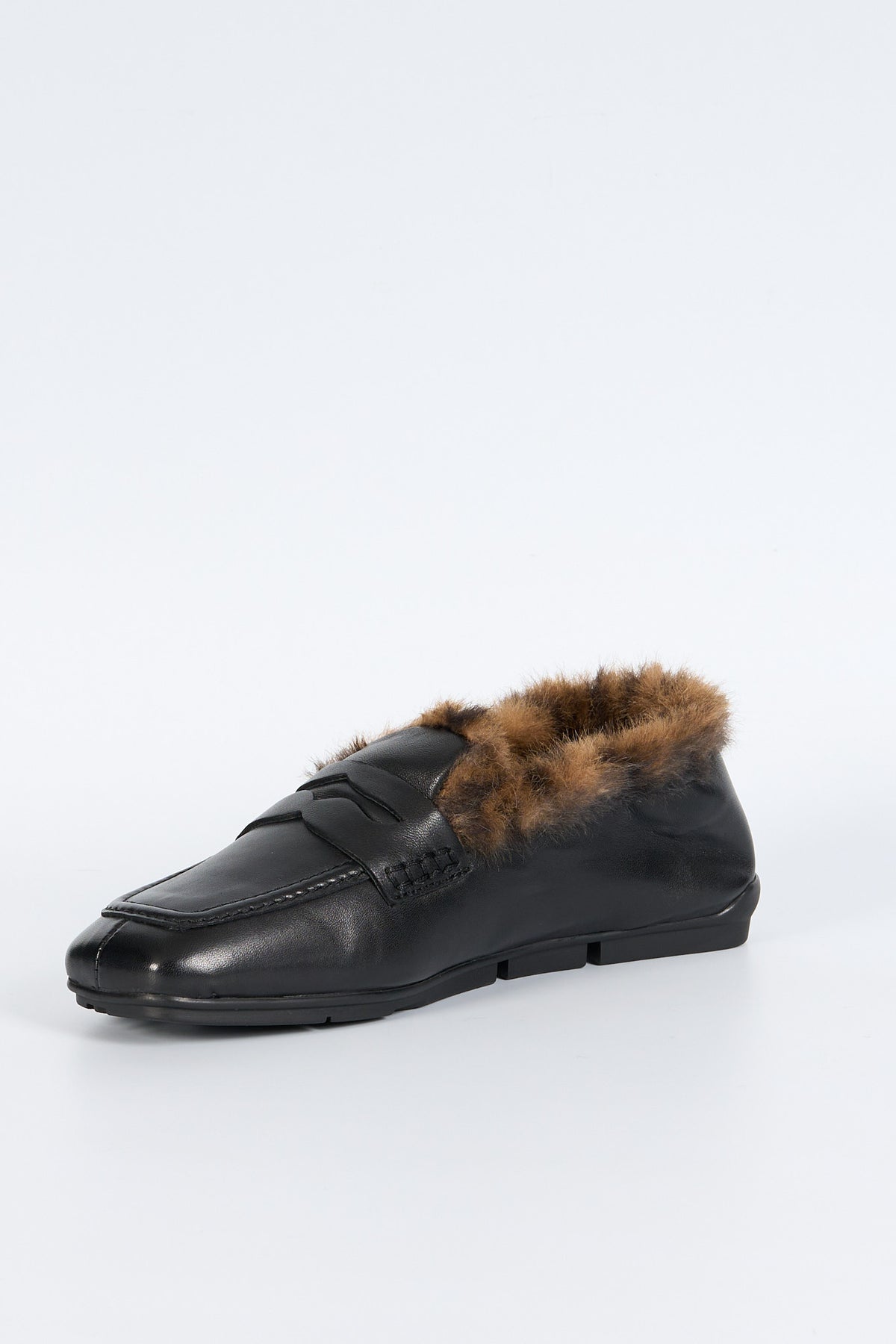 Ash Mocassino BARKLEY Pelo Nero Donna-4