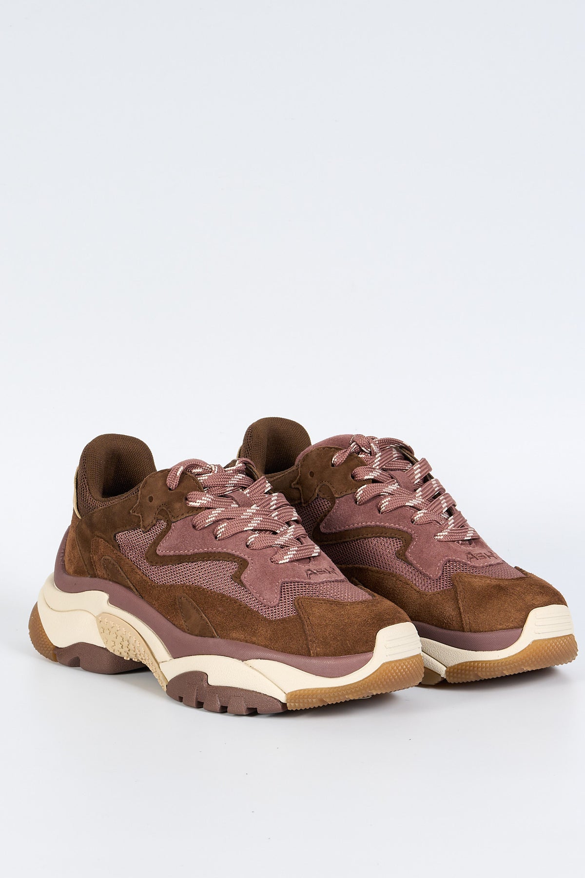Ash Sneakers ADDICT Marrone/rosa Donna-3