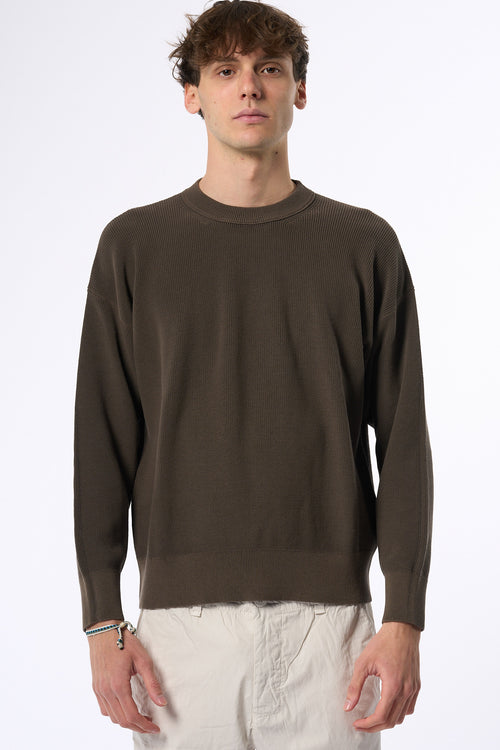 Atomo Factory Maglia Girocollo Moro Uomo