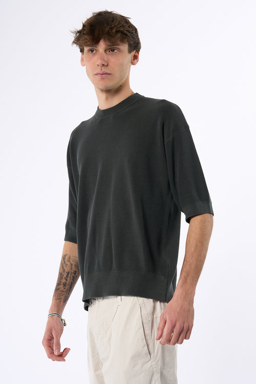 Atomo Factory Maglia Manica corta Nero Uomo