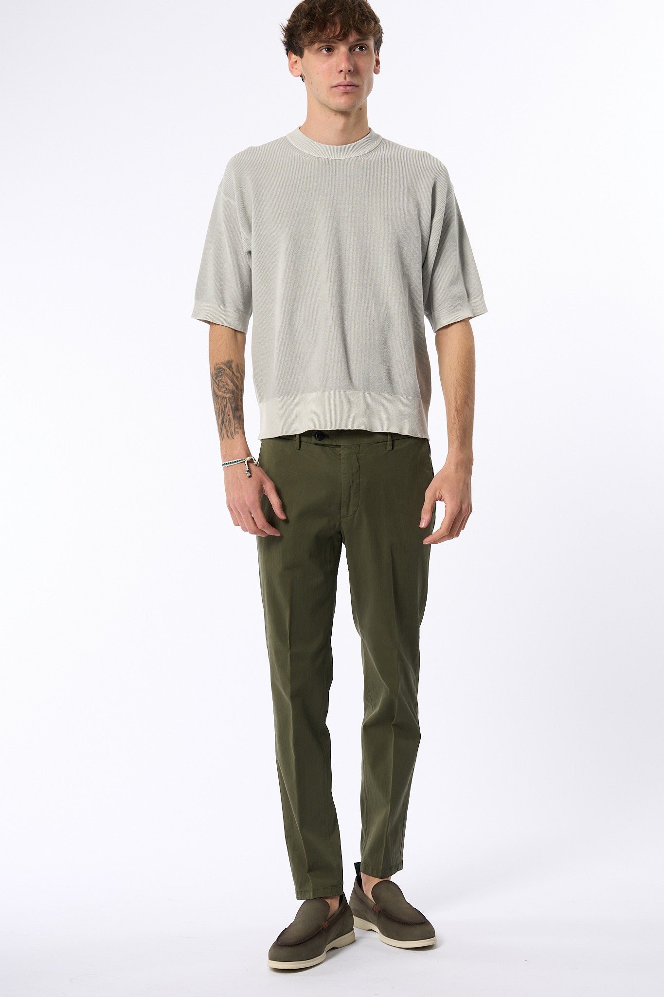 Atomo Factory Maglia Manica corta Perla Uomo-5