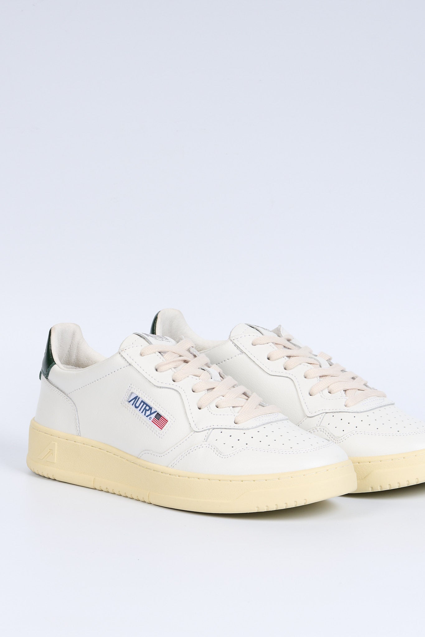 Autry Sneaker AULM LL47 Bianco/Verdone Uomo-3