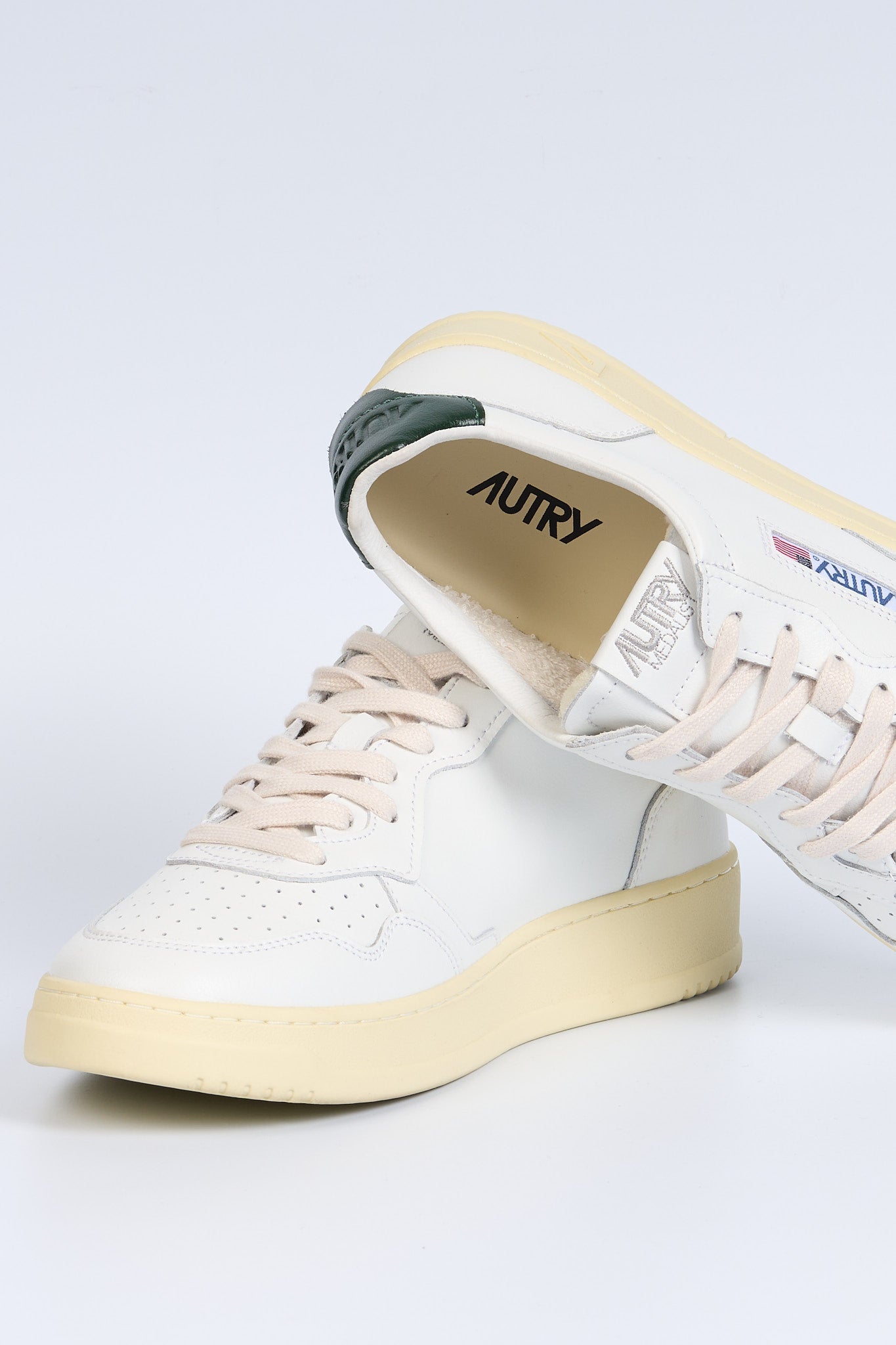 Autry Sneaker AULM LL47 Bianco/Verdone Uomo-5