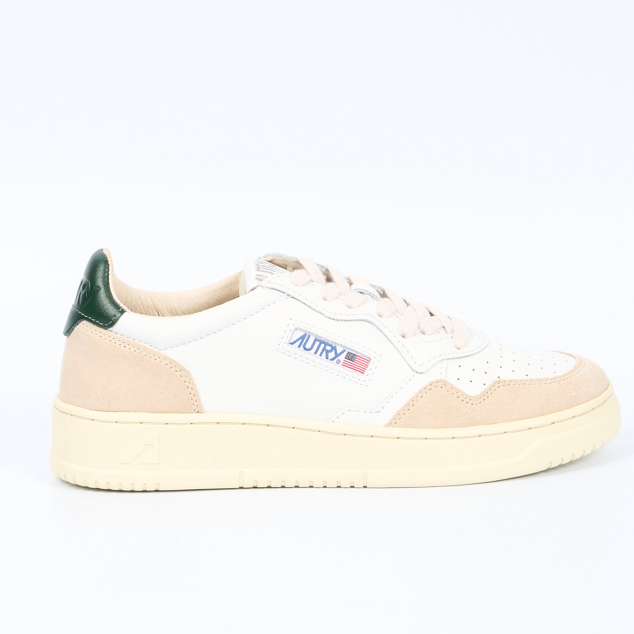Autry Sneaker AULM LS56 Bianco/Verde Uomo-7