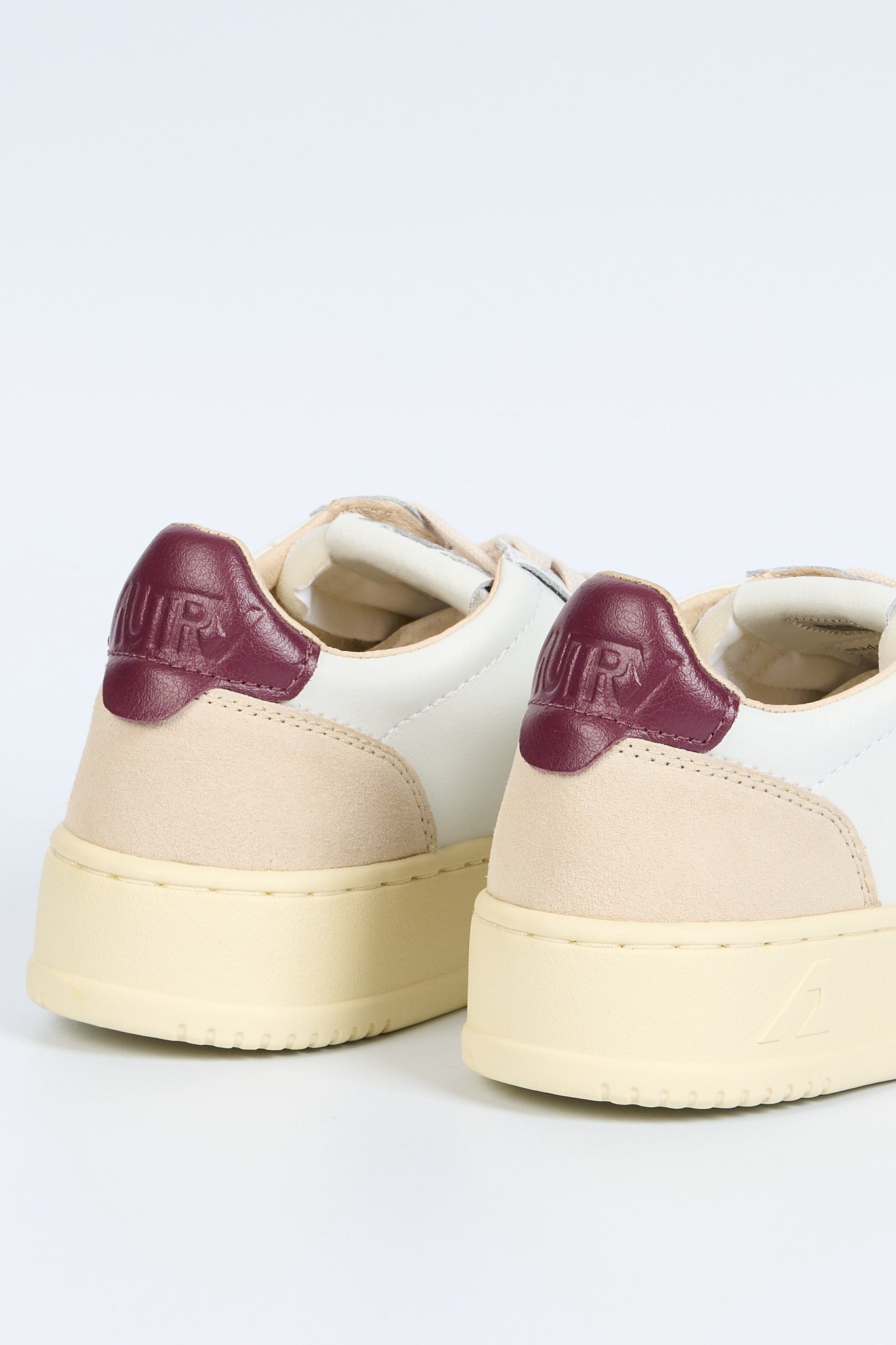 Autry Sneaker AULW LS03 Bianco/Bordeaux Donna-2