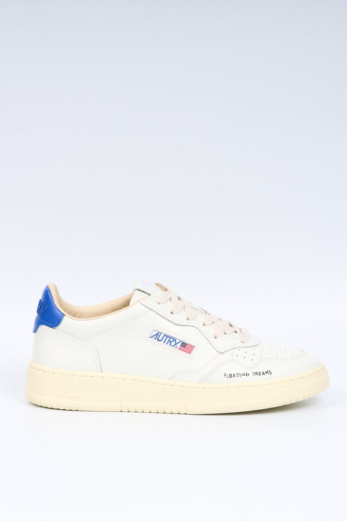 Autry Sneaker MEDALIST AULM DI01 Pelle Bianco/Bluette Uomo
