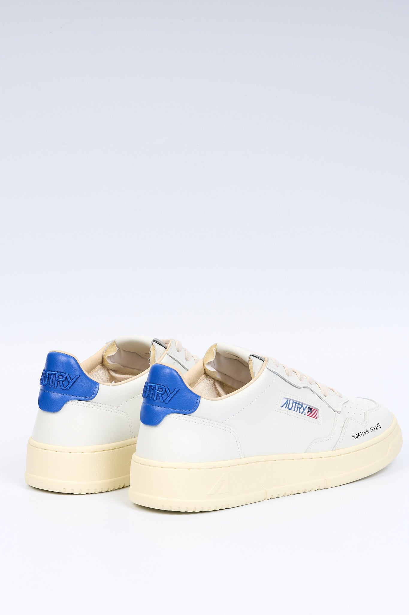 Autry Sneaker MEDALIST AULM DI01 Pelle Bianco/Bluette Uomo-4