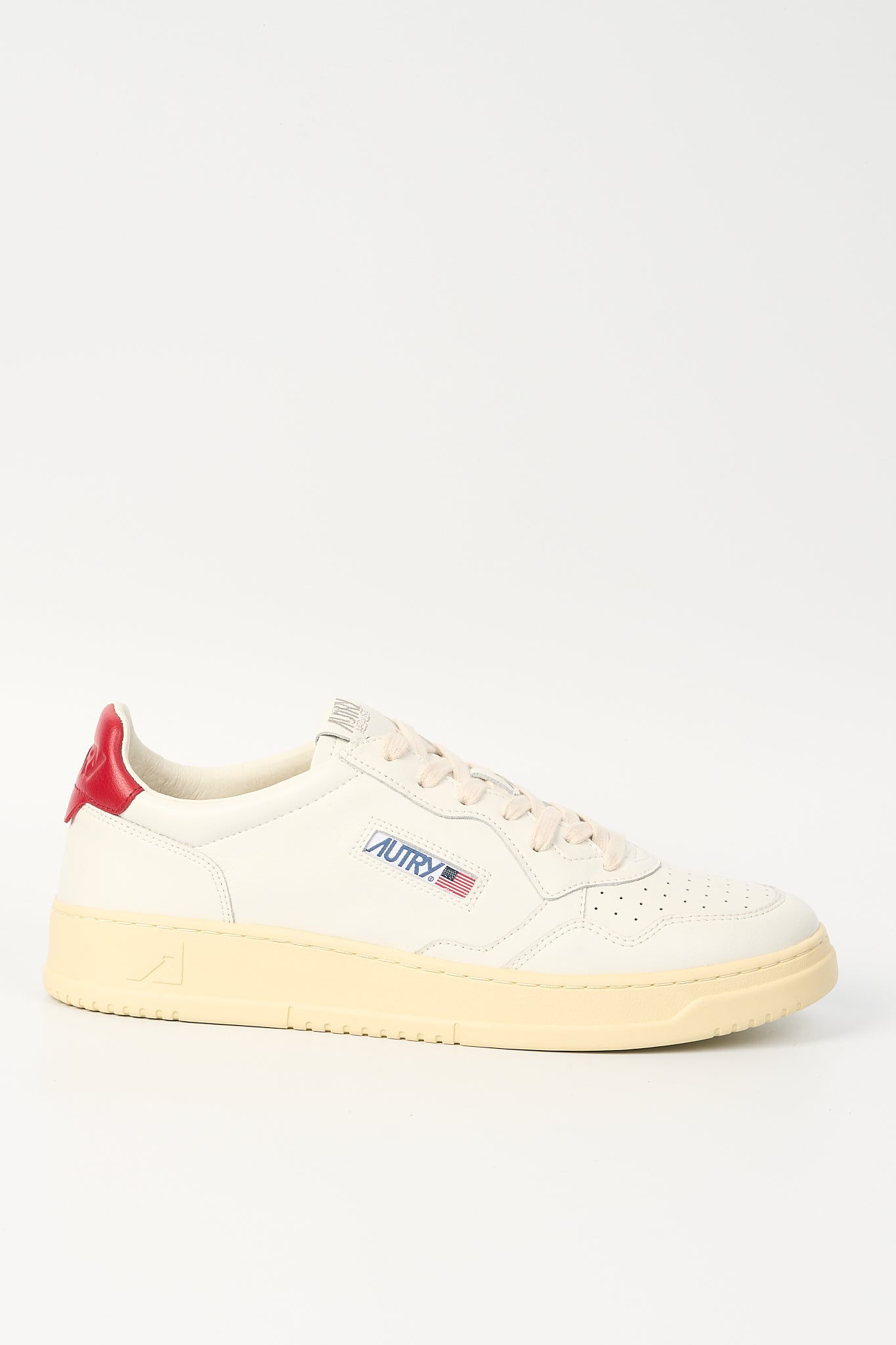 Autry Sneaker Medalist AULM-LL21 Bianco/rosso Uomo-1