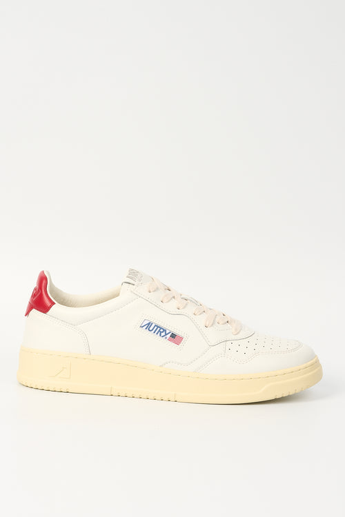 Autry Sneaker Medalist AULM-LL21 Bianco/rosso Uomo