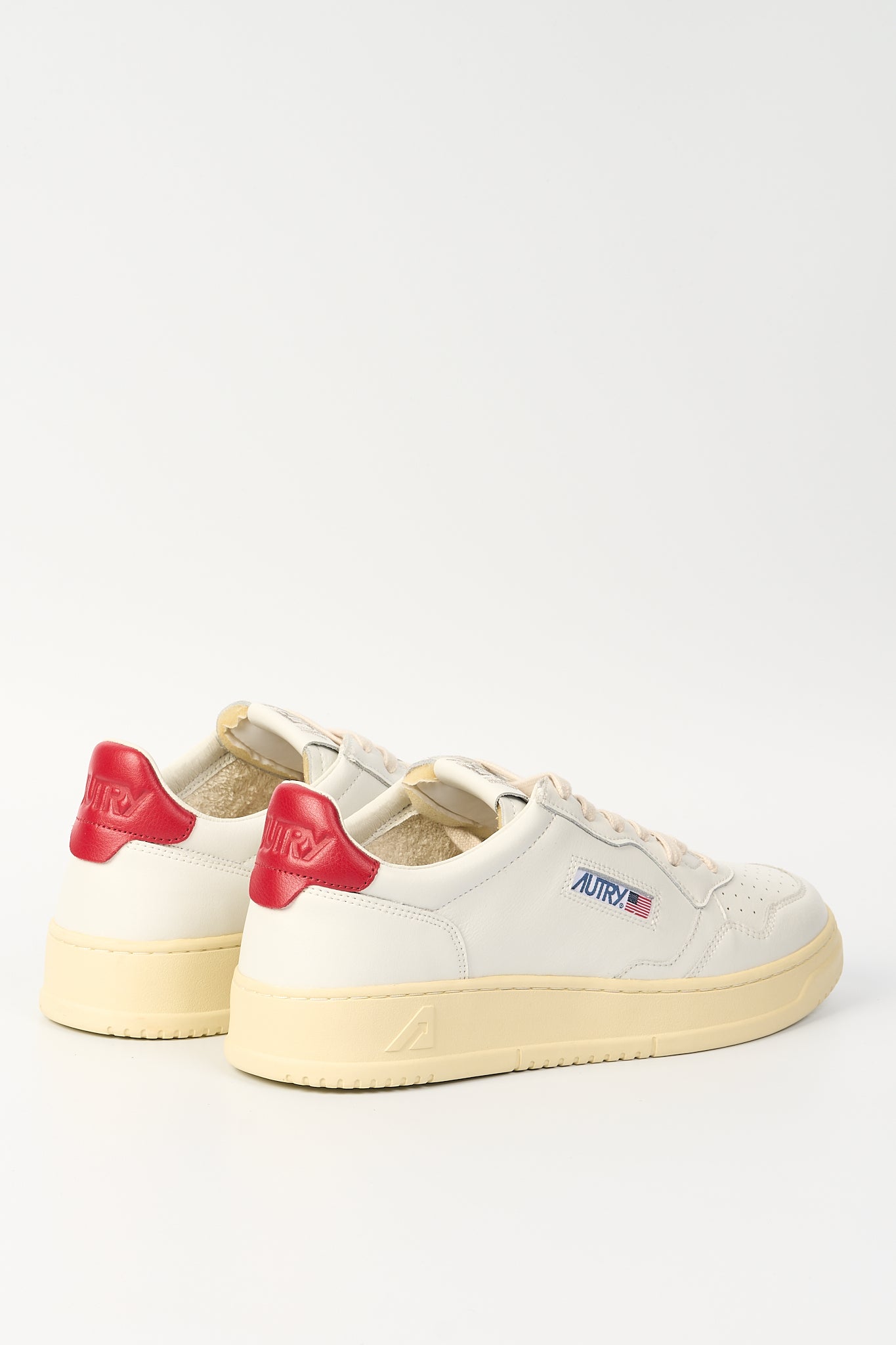 Autry Sneaker Medalist AULM-LL21 Bianco/rosso Uomo-3