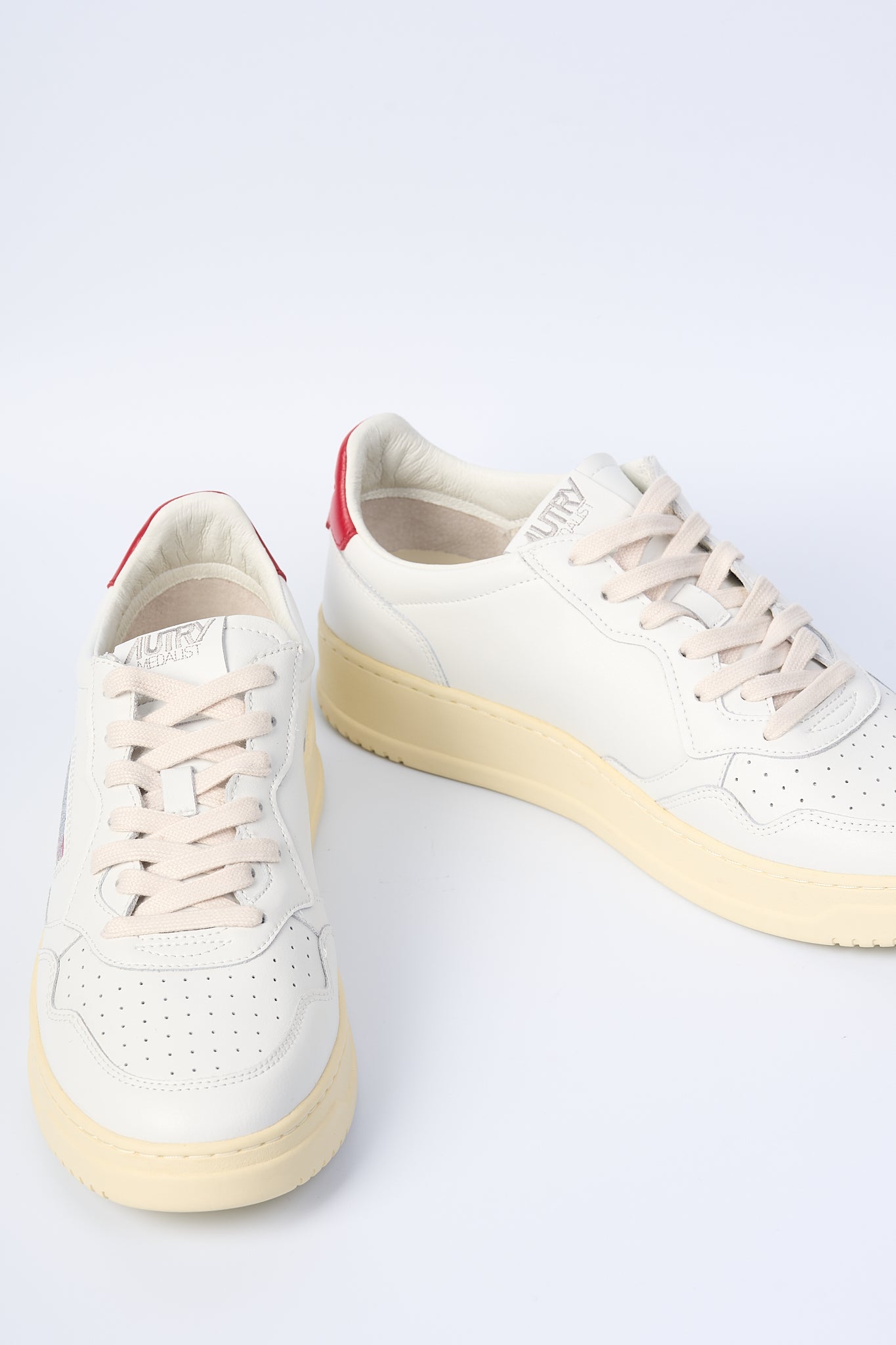 Autry Sneaker Medalist AULM-LL21 Bianco/rosso Uomo-5