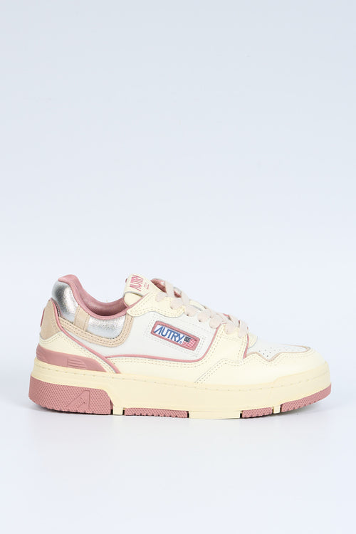 Autry Sneaker ROLW TE01 Bianco/Rosa Donna
