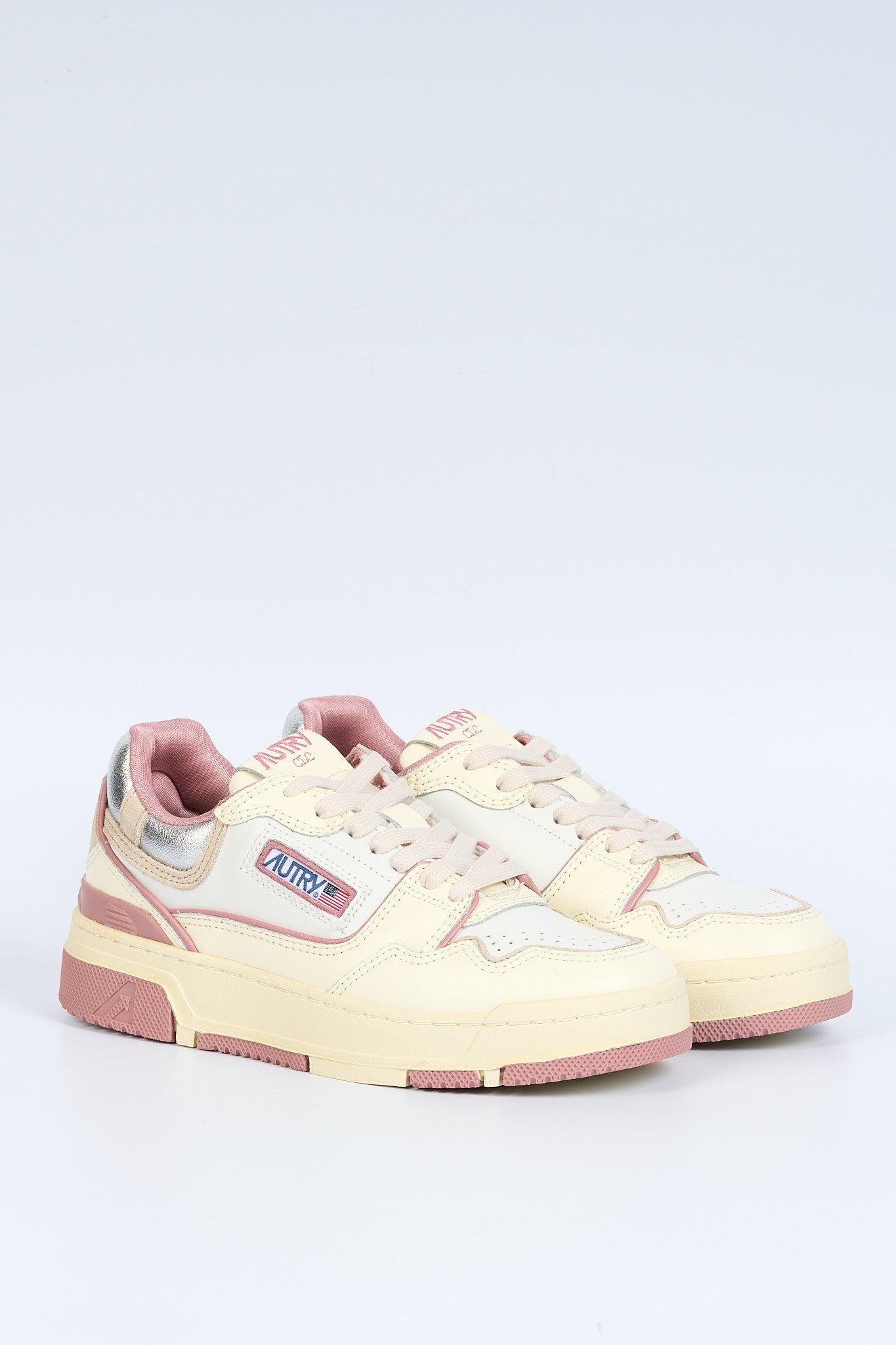 Autry Sneaker ROLW TE01 Bianco/Rosa Donna-3