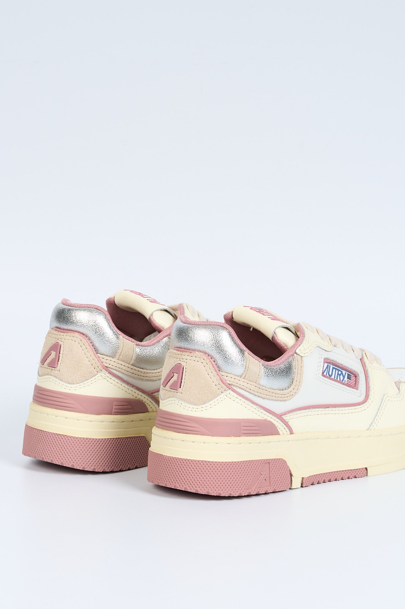 Autry Sneaker ROLW TE01 Bianco/Rosa Donna-4