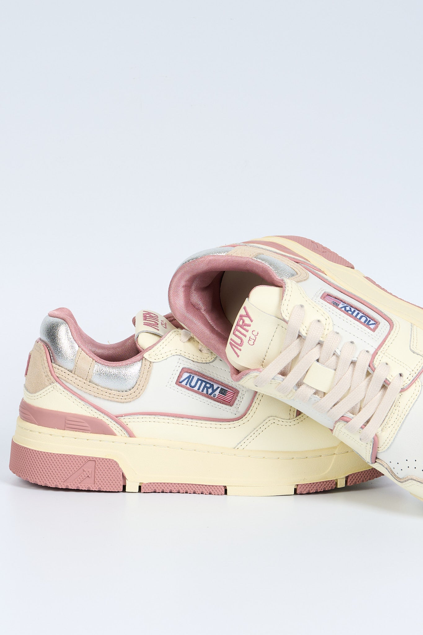 Autry Sneaker ROLW TE01 Bianco/Rosa Donna-6