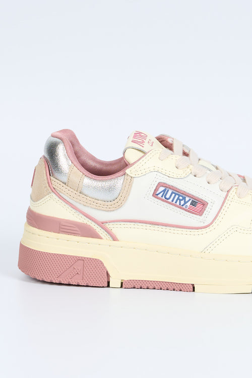 Autry Sneaker ROLW TE01 Bianco/Rosa Donna-2