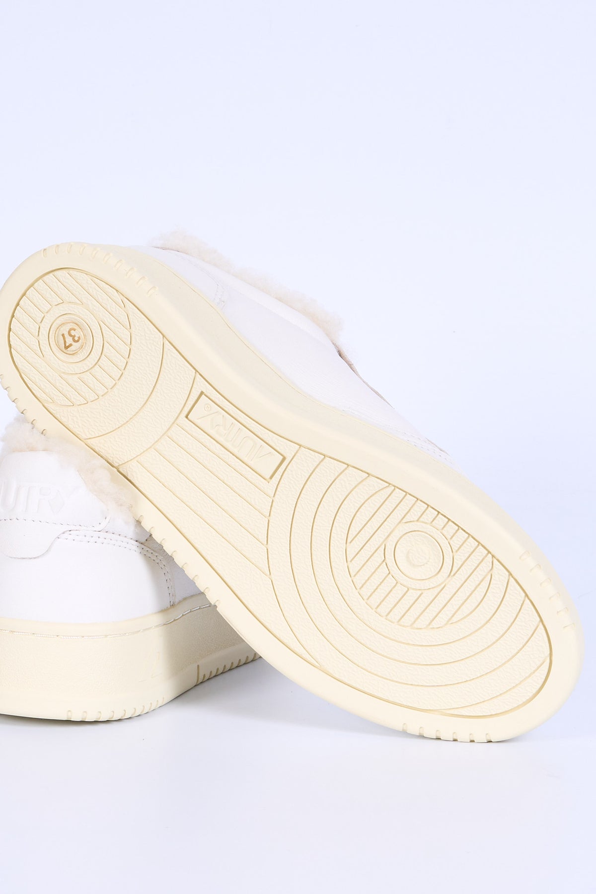 Autry Sneakers Medalist AULW SR01 Con Pelliccia Bianco Donna-7
