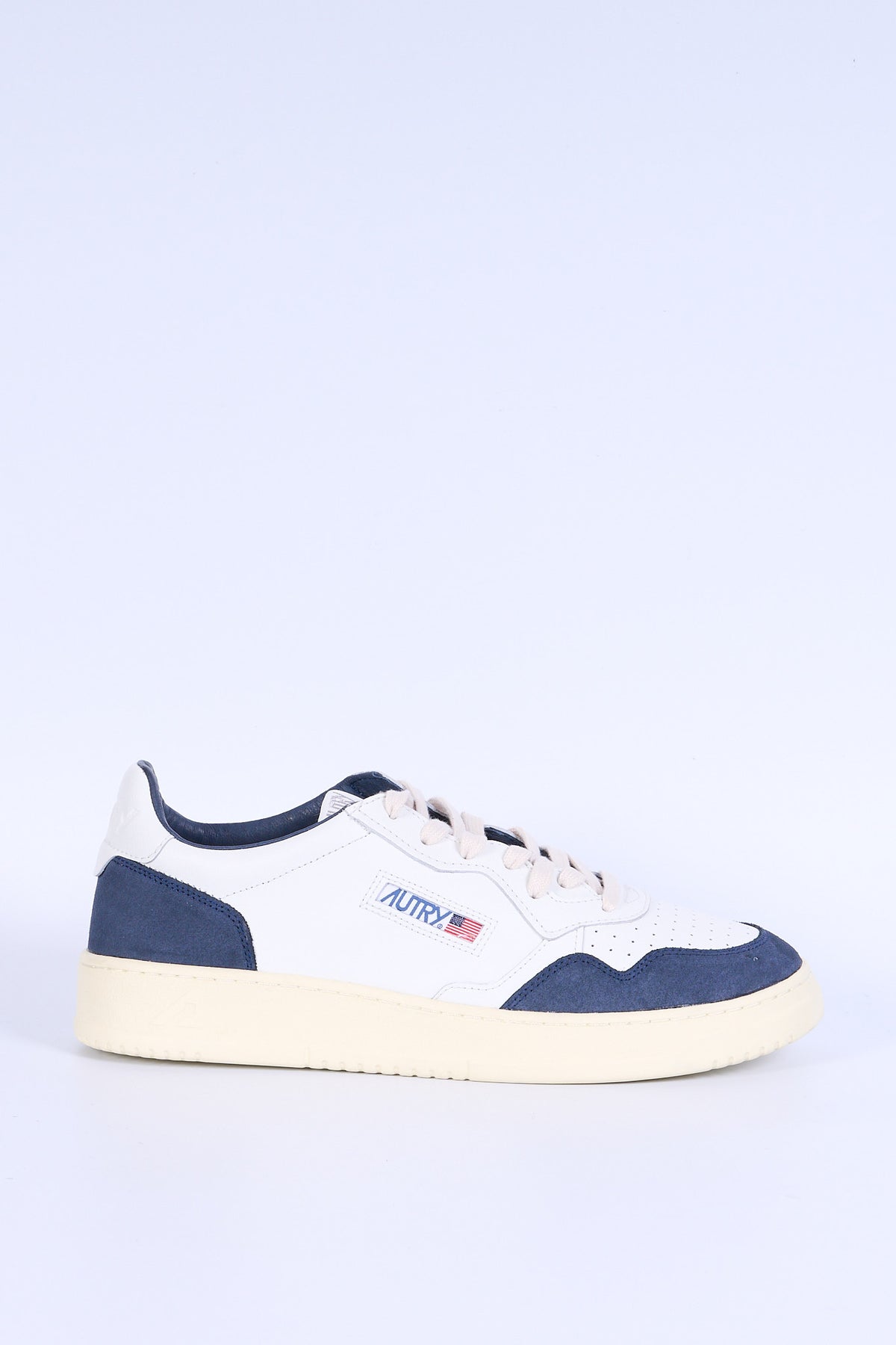 Autry Men's Medalist Suede Sneakers Blue-1