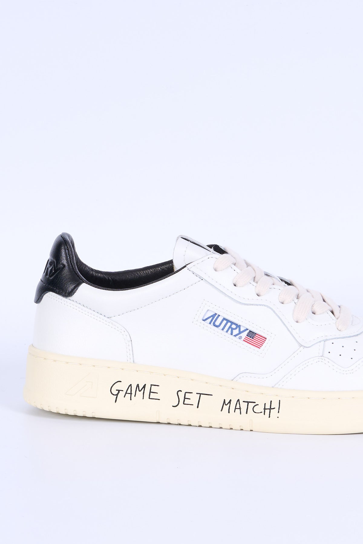 Autry Sneakers Medalist Con Scritta Bianco/nero Uomo-2