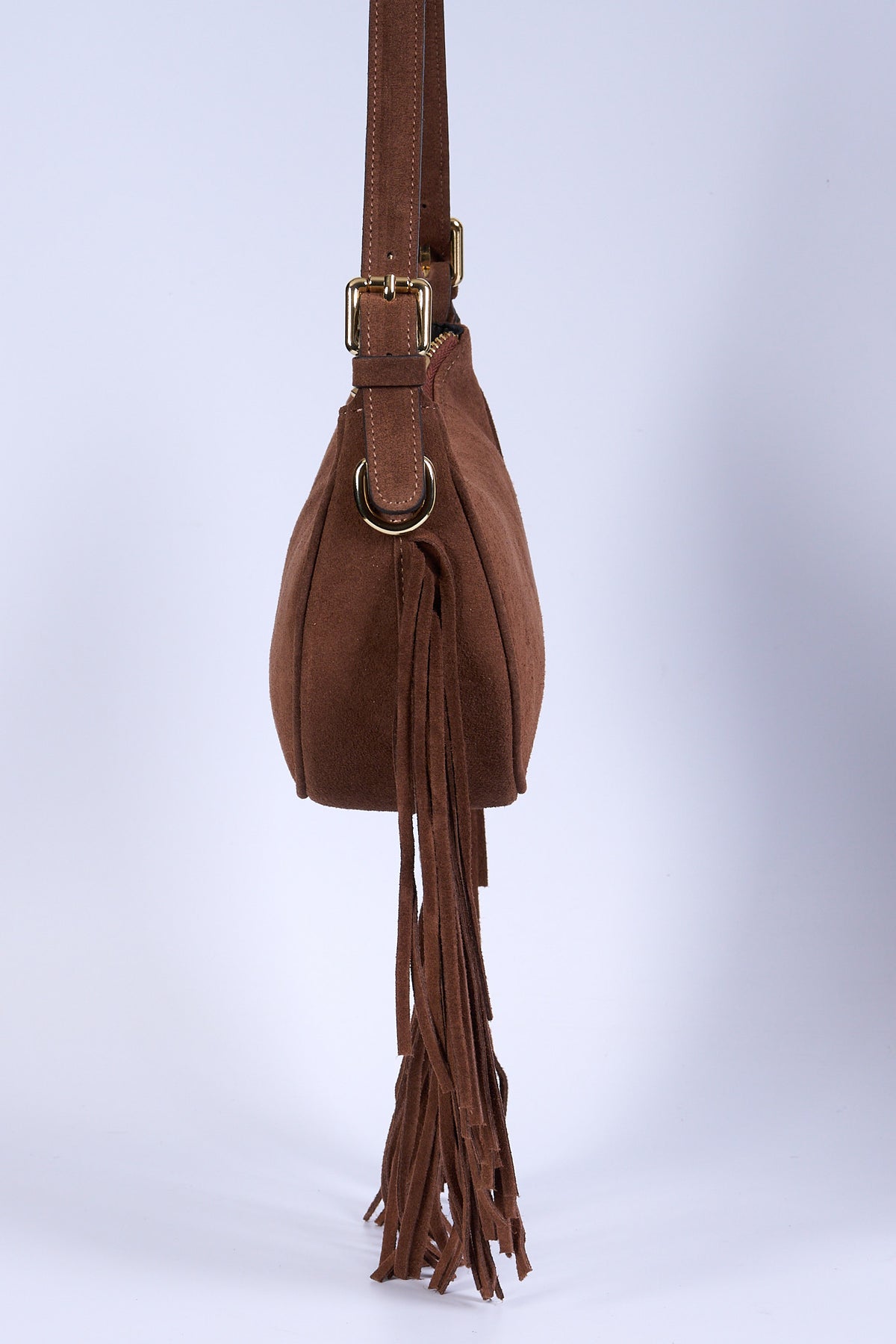 Avenue 67 Borsa Frange Marrone Donna-4