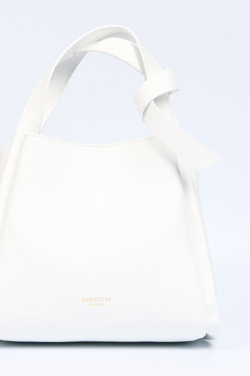 Avenue 67 Borsa GISELA Pelle Bianco Donna-2