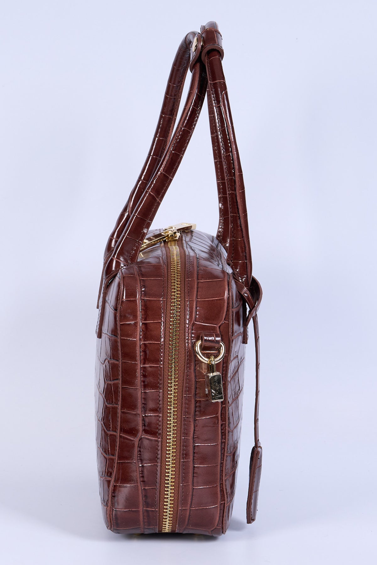 Avenue 67 Borsa Antea Vernice Cocco Marrone Donna-4