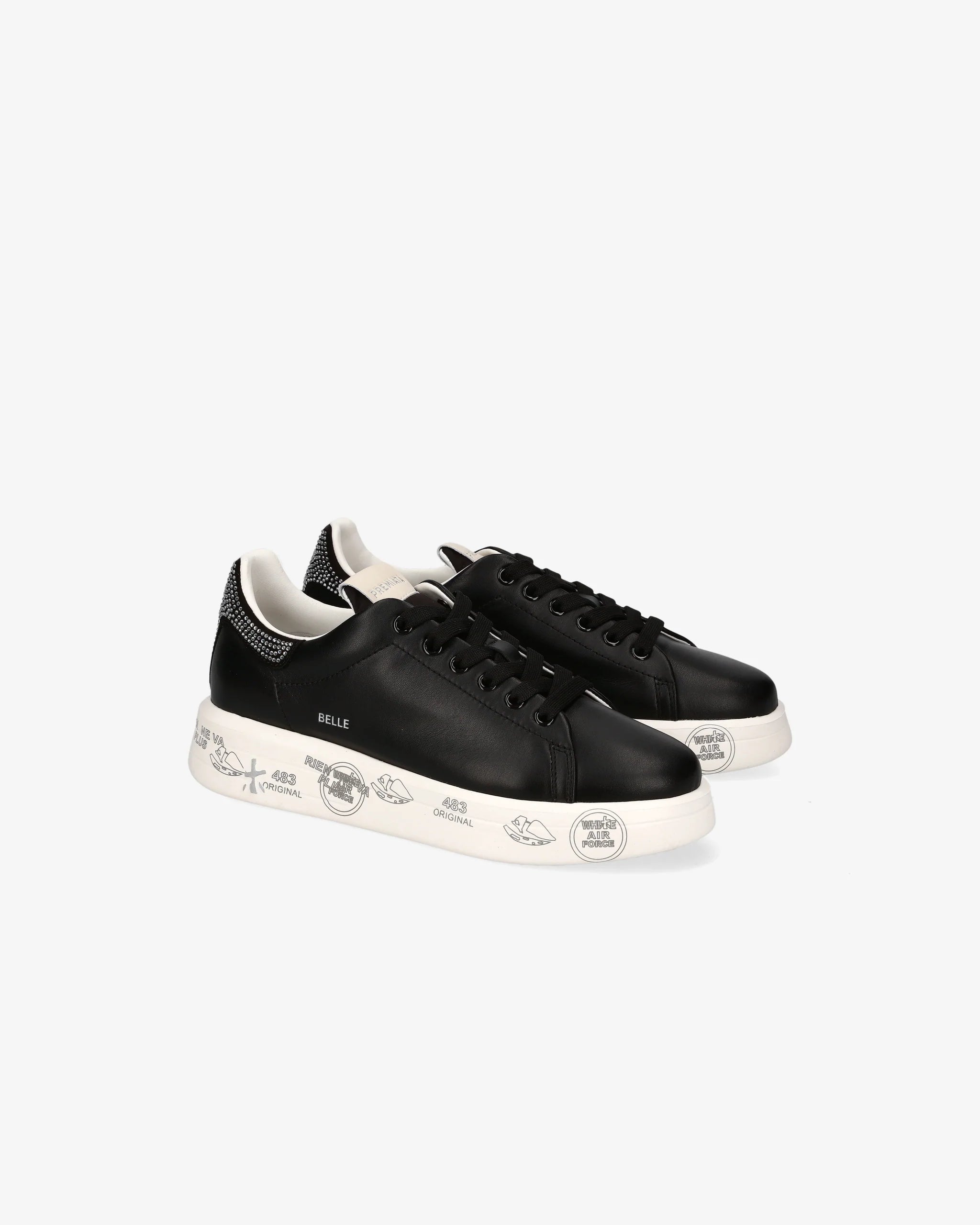 Premiata Sneaker Belle 7810 Nero Donna-4