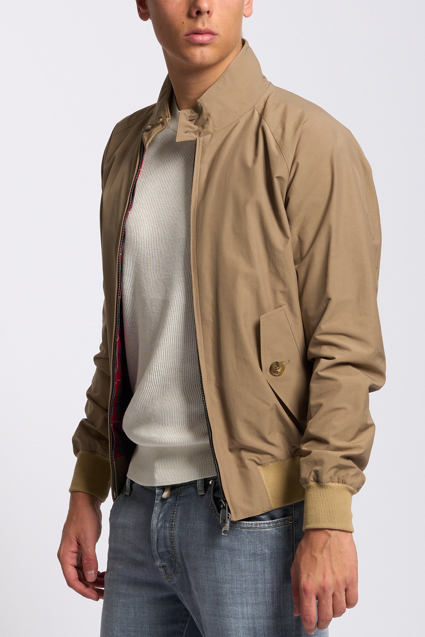 Baracuta Giacca Harrington G9 Beige Uomo-5