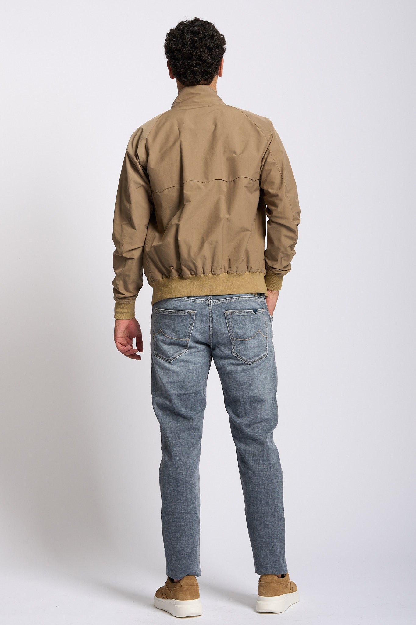 Baracuta Giacca Harrington G9 Beige Uomo-6